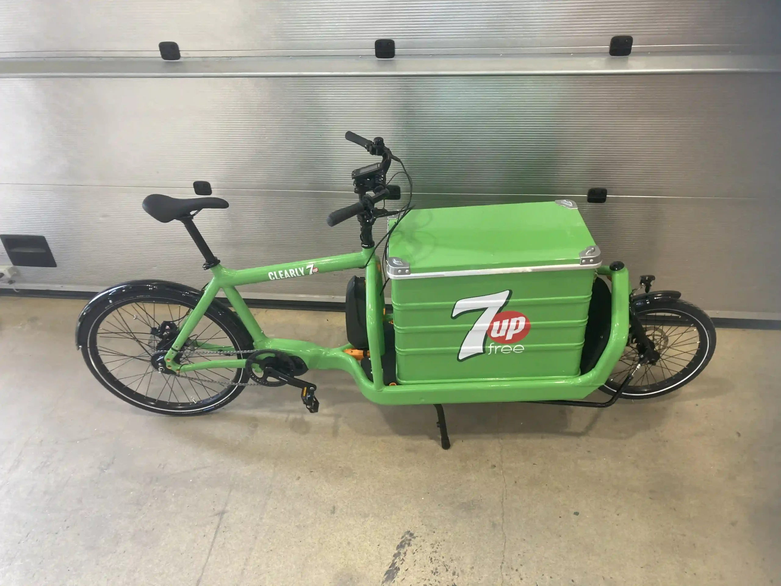 Cykeldekor och fordonsdekal för 7UP av Signworks